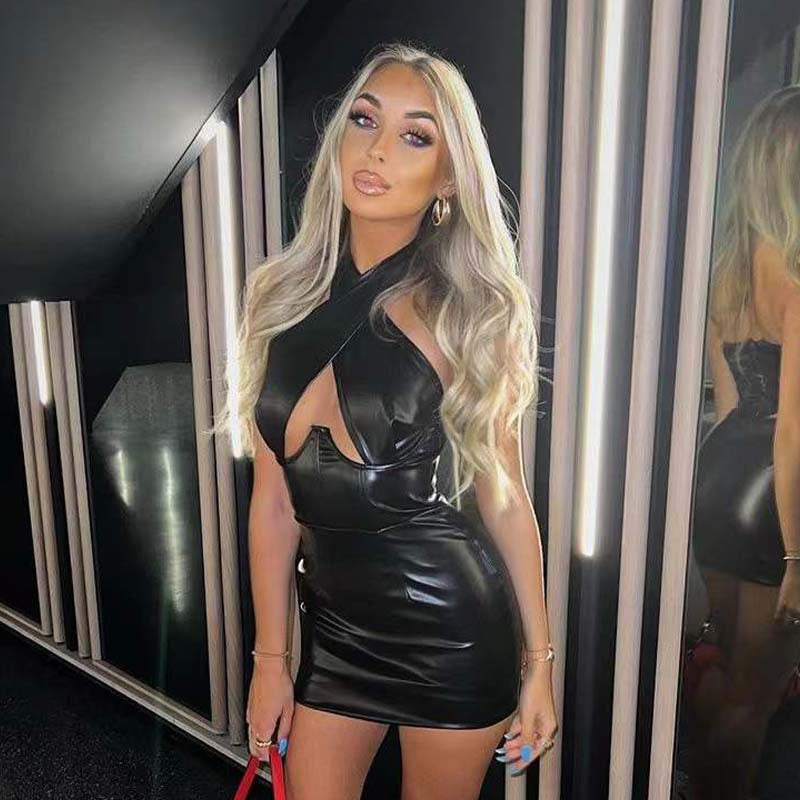 Popular Halter Topless Slimming Sheath Sleeveless