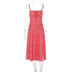 Schmal geschnittener Riemen mit Blumenmuster