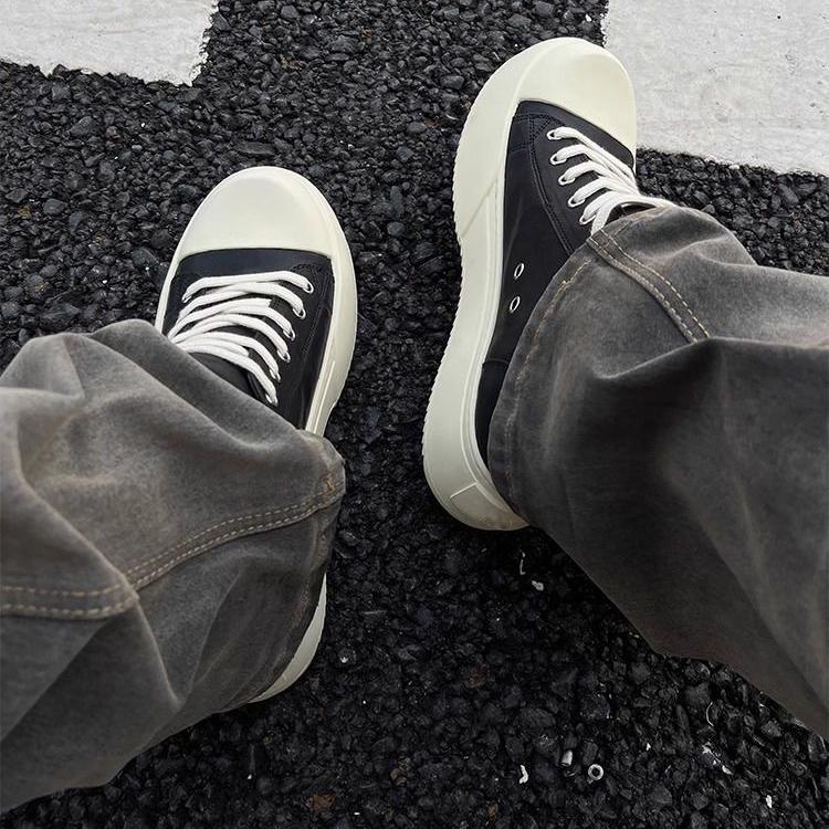 Breathable Thick-Soled Commuter Leather Shoes