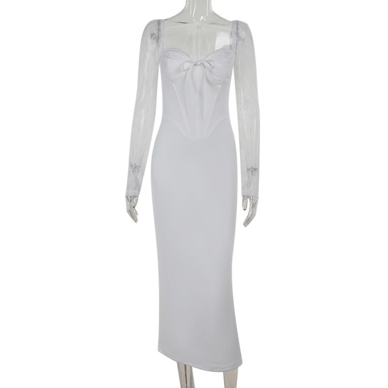 Typ Hüftspitze Langarm Slim Fit