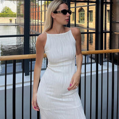Dreidimensionaler Leinenschlingen-Slim-Fit