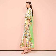 Druckpositionierung Satin Split Maxi