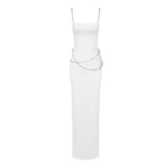 Simple Chain Maxi Dress Party Dress Evening Dress Sexy