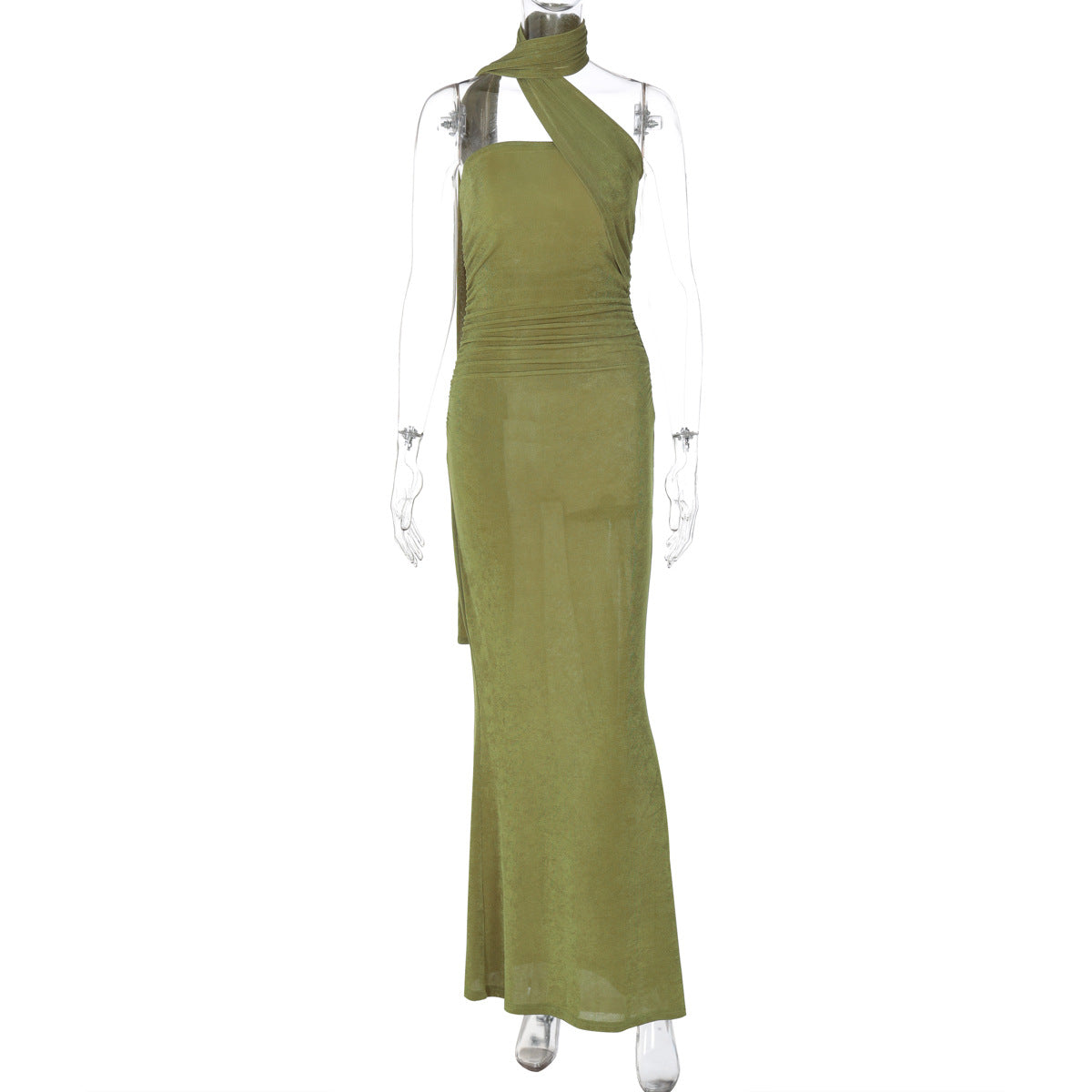 Arrival Tube Top Sleeveless Tall Street Slim Fit Long Ribbon