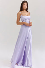 Wear Sling Dress Slim Fit Backless Maxi Evening Dress