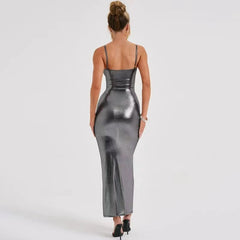 Off Shoulder Slim Strap Dress