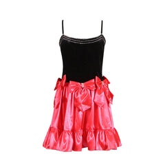 Socialite Dress  Light Luxury Bow Tube Top Puff Short