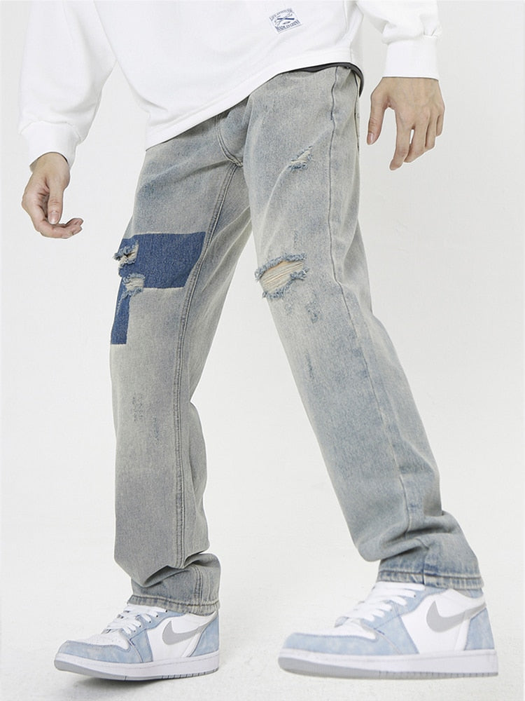 Patch  Jeans