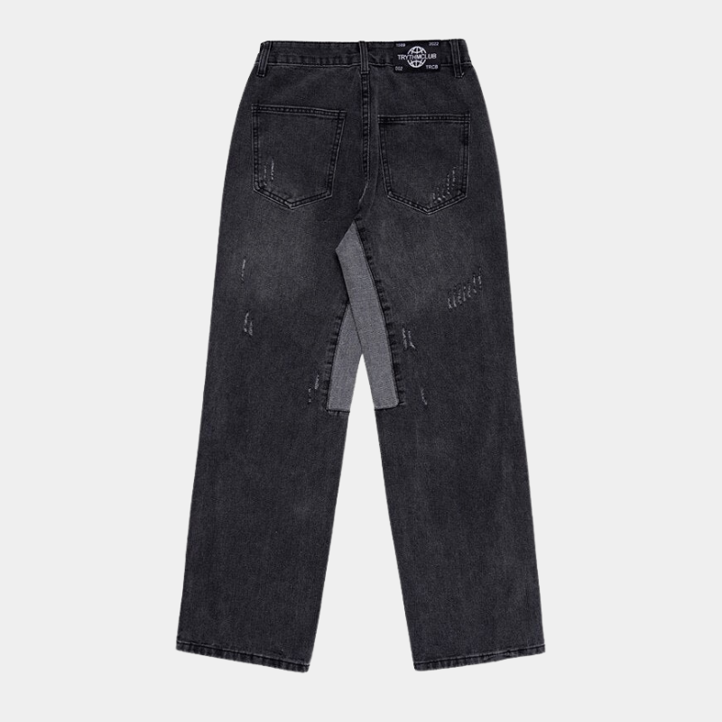 Patchwork  jeans