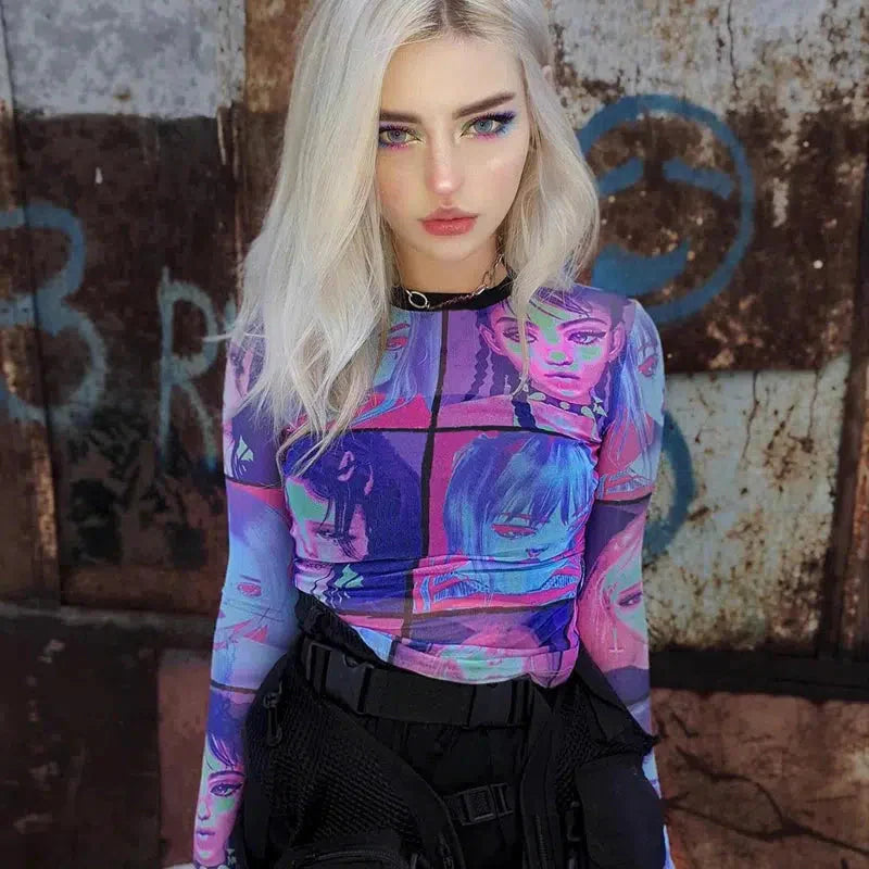Punk Girls Netztop