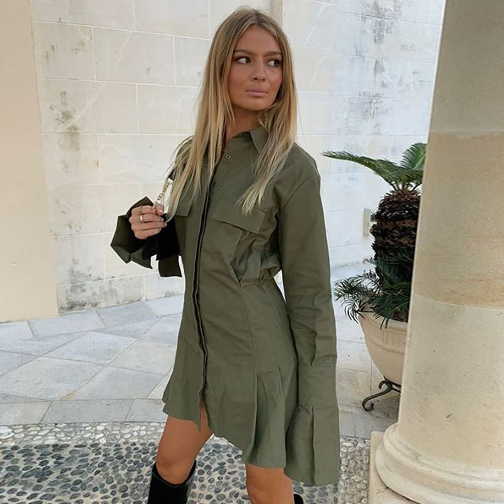Lewis" oversized plain shirt dress AmiEmi Lewis" oversized plain shirt dress AmiEmi