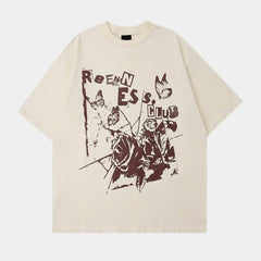 Rose club  T shirt