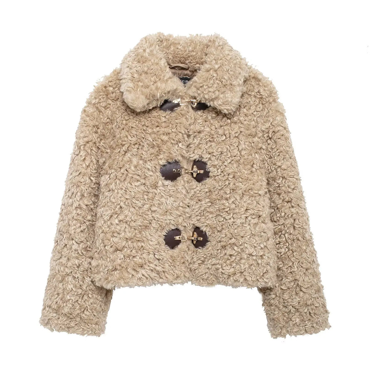 Winter Coats Single Breasted Turn-Down Collar Jackets