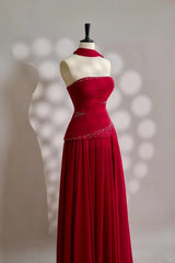 Crystal Beaded Pleated Chiffon Gowns with Shawl