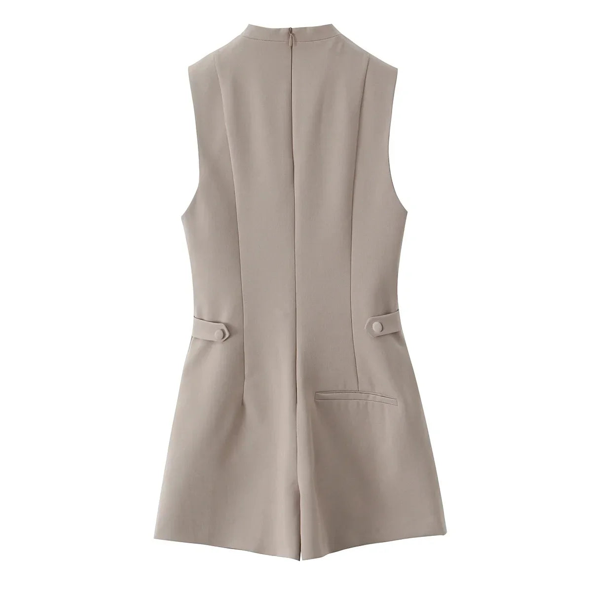 Solid O-Neck Sleeveless Bodysuits