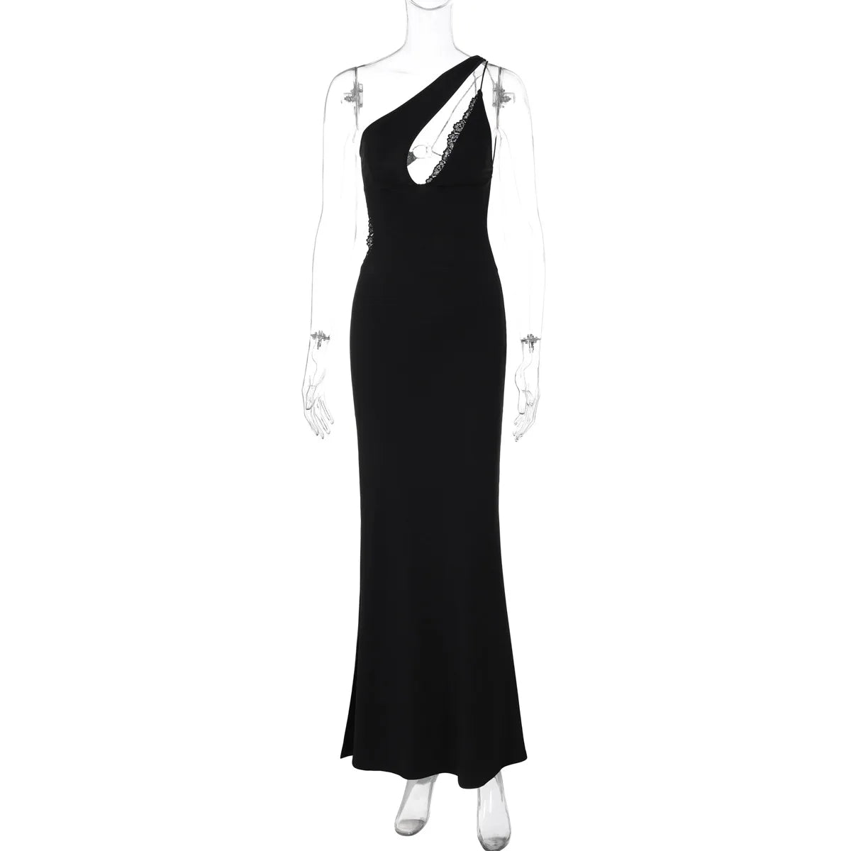 Cut Out Bandage Backless Maxi Dress