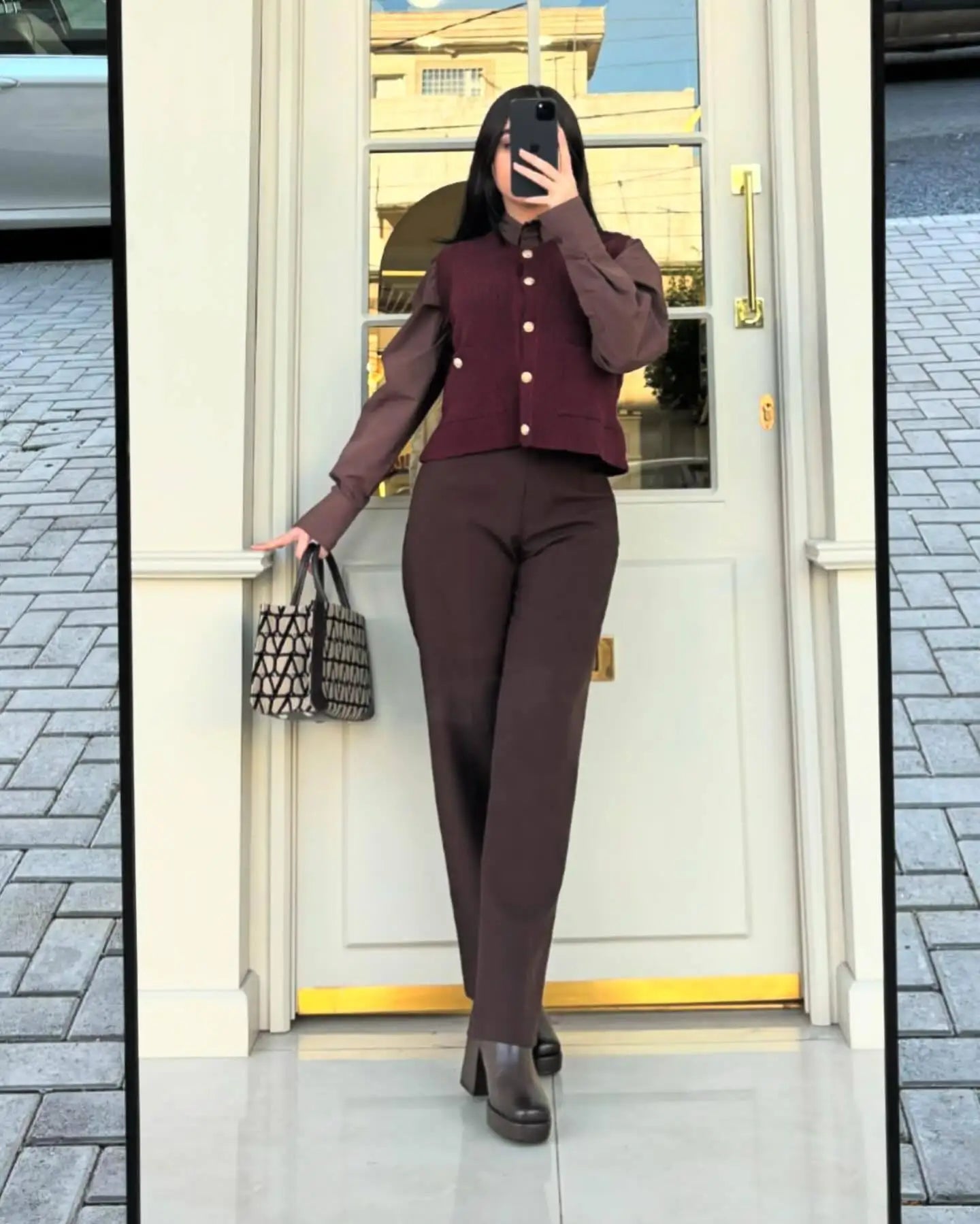 Sleeveless Pocket Solid Knit Cardigan