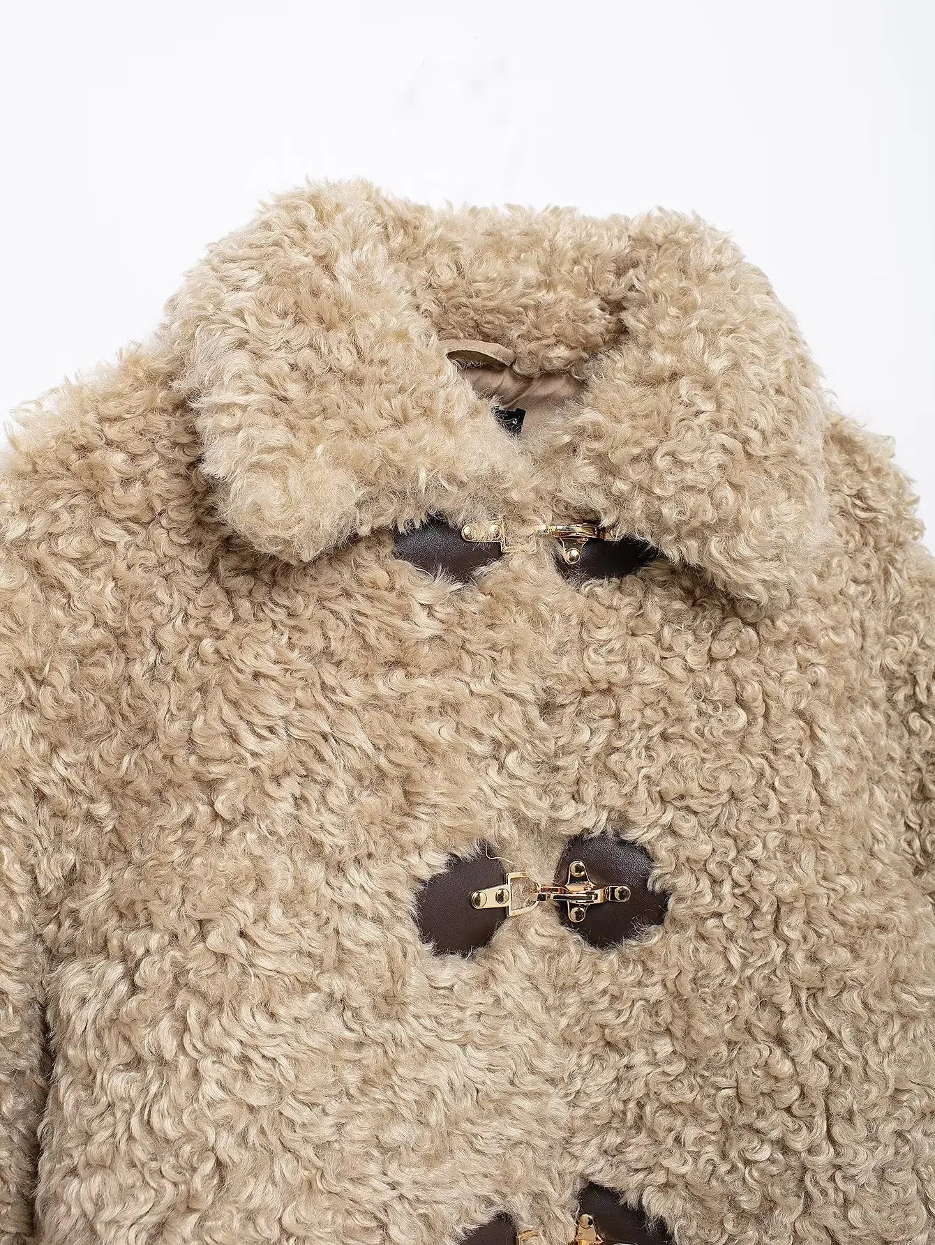 Winter Coats Single Breasted Turn-Down Collar Jackets