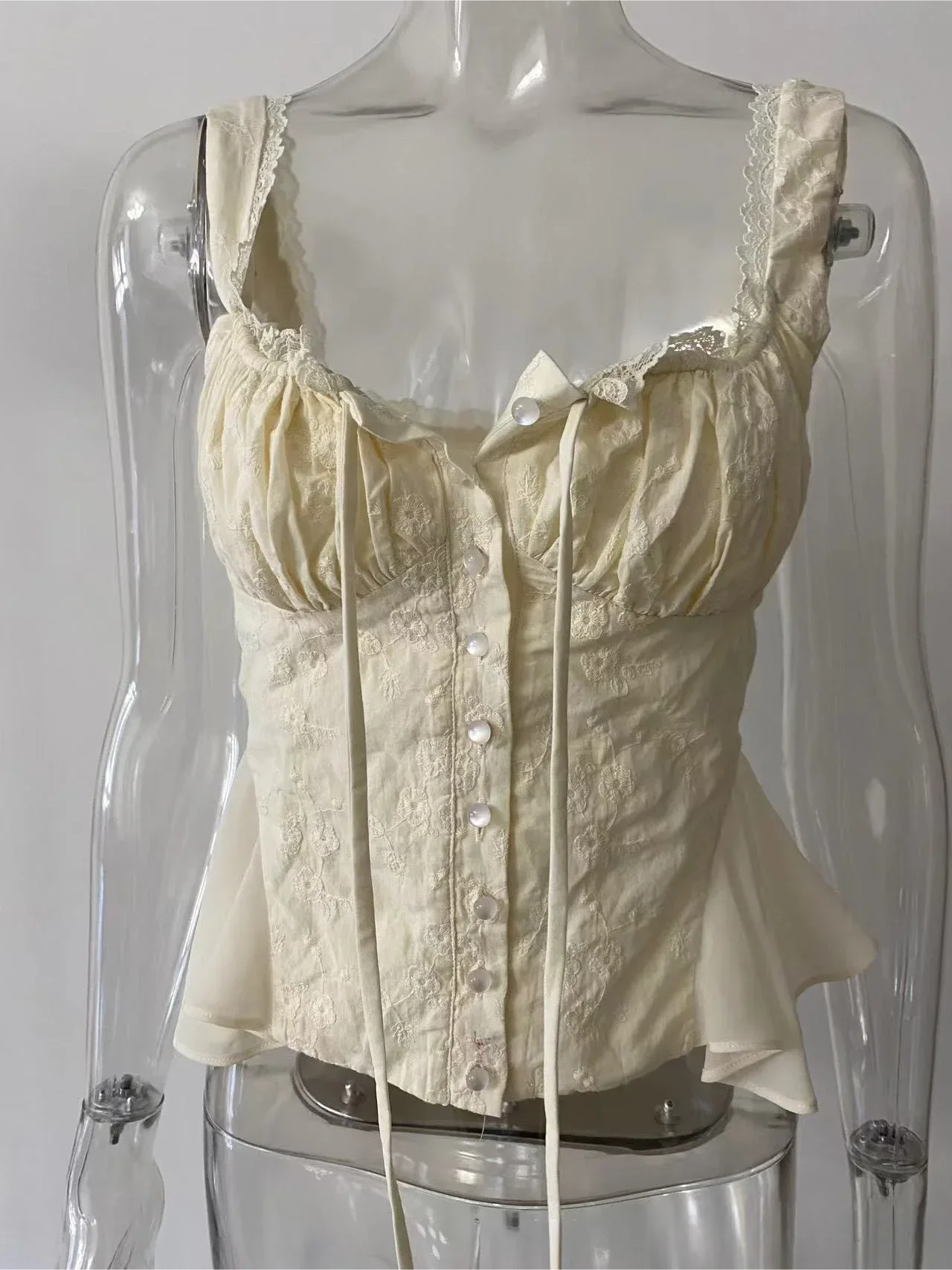 2 Piece Dress Set Beige Top and Long Mermaid Skirt