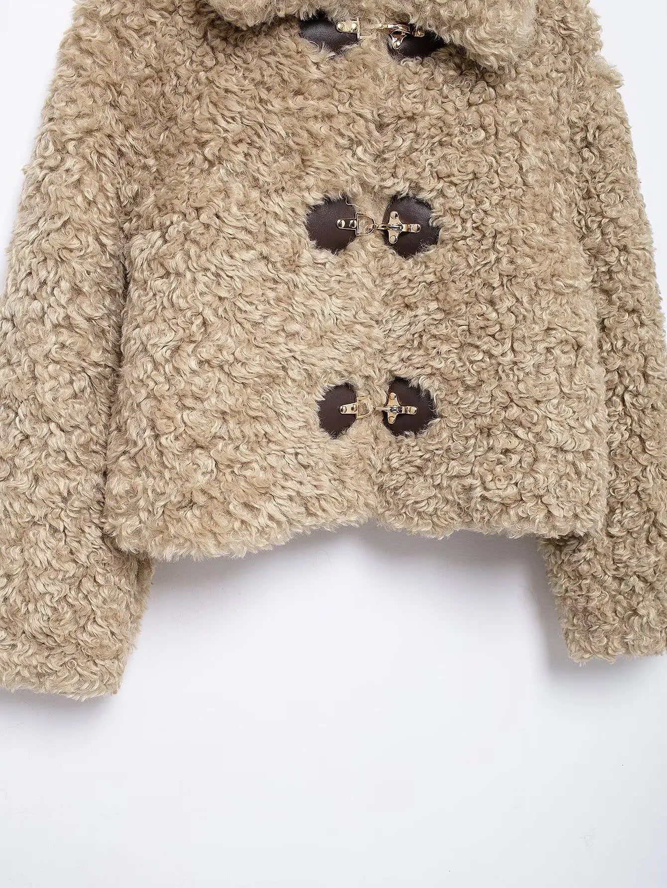 Winter Coats Single Breasted Turn-Down Collar Jackets