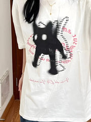 Schüttelndes Katzen-T-Shirt