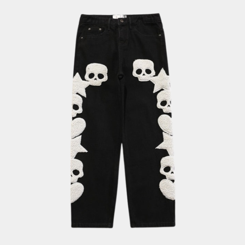 Skull love  Jeans