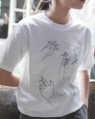 Rauchende Hände T-Shirt