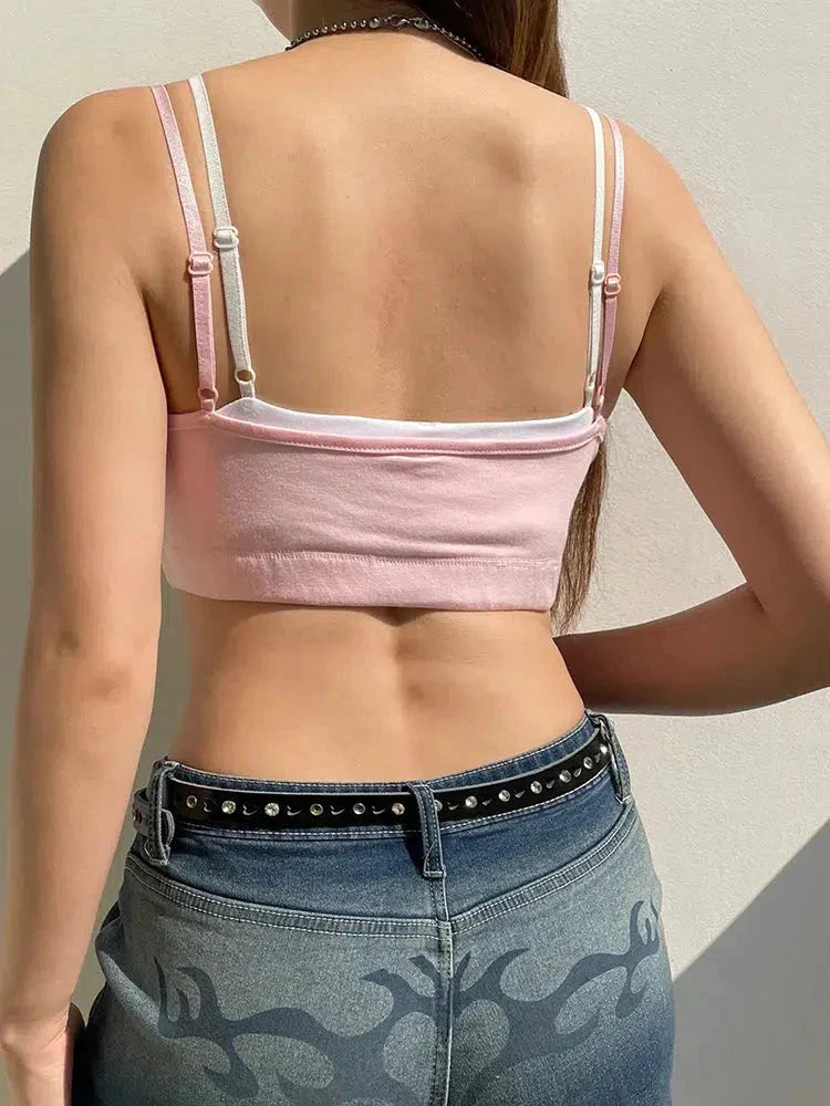 Top corto en capas Soft Girl