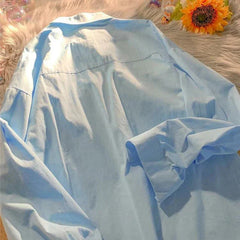 Camisa de pintura al óleo de chica suave