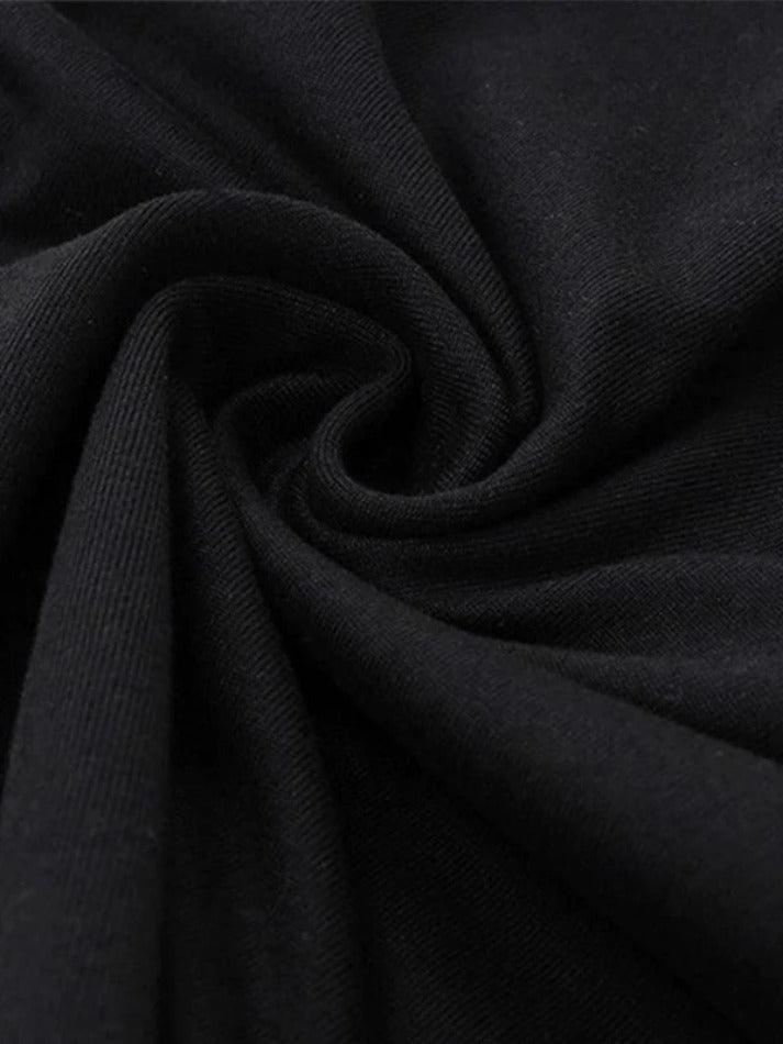 Einfarbiges Neckholder-Tanktop mit Plissee