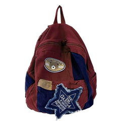 Rucksack aus Canvas mit Sternbär