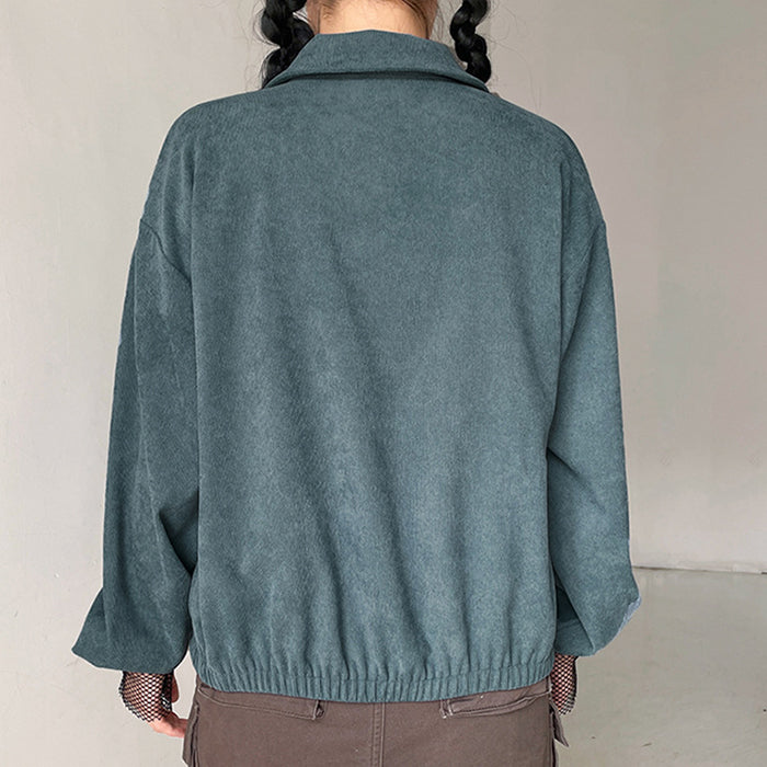 Chaqueta de pana con estrellas