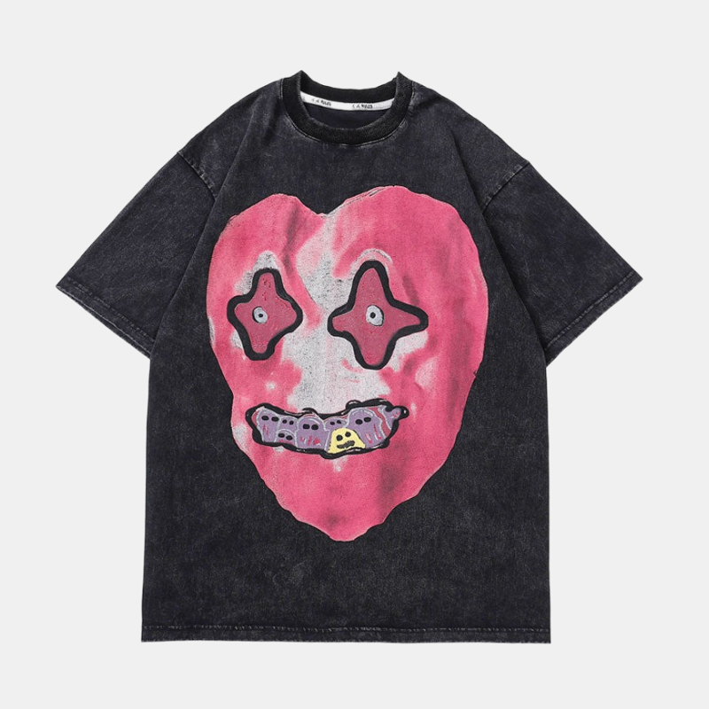 T-Shirt mit Sternenaugen