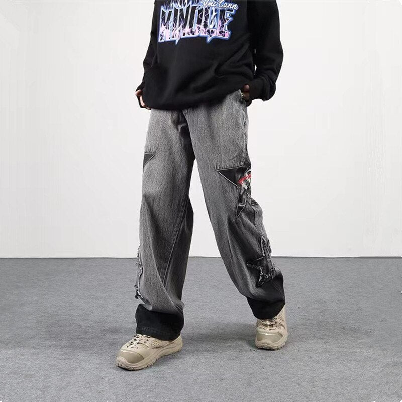 Starred  Jeans