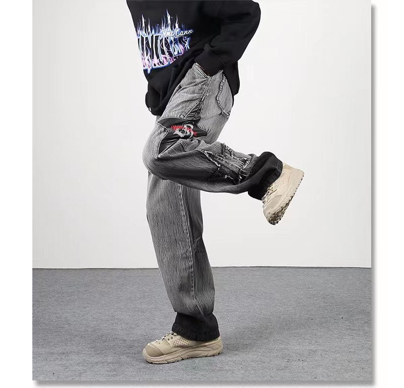 Starred  Jeans