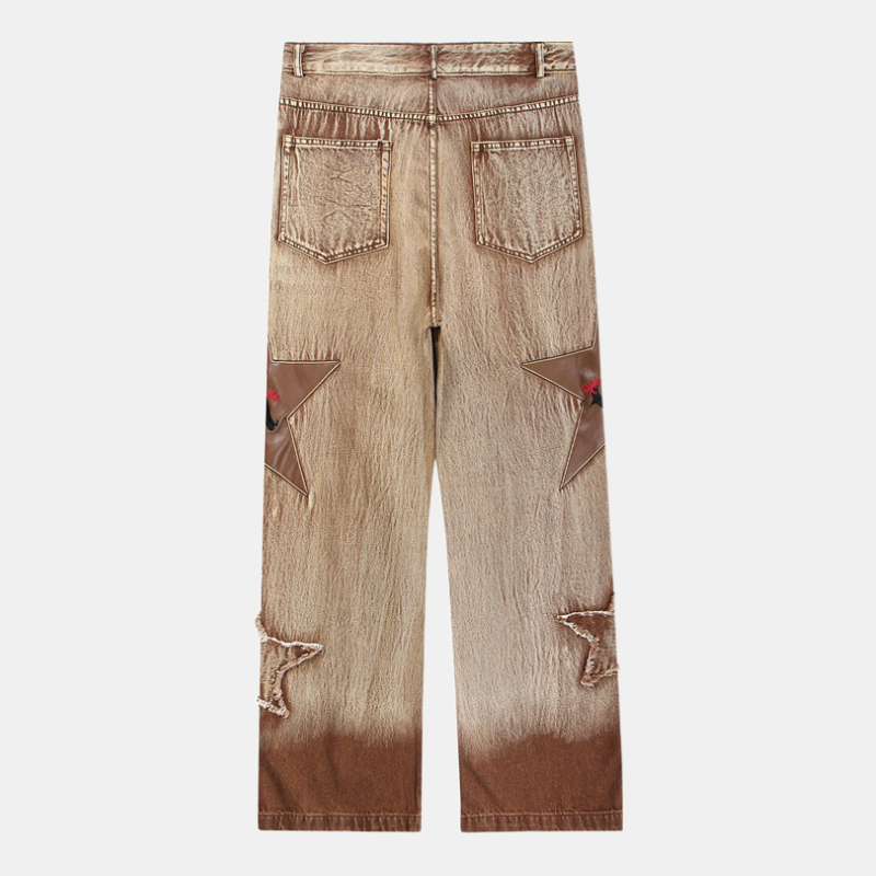 Starred  Jeans