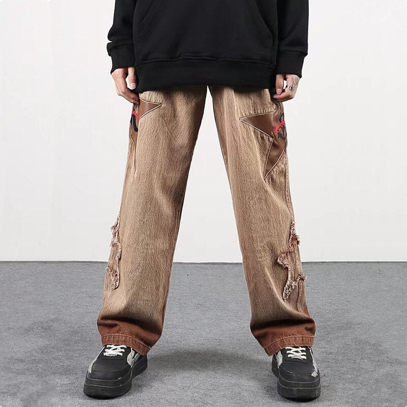 Starred  Jeans