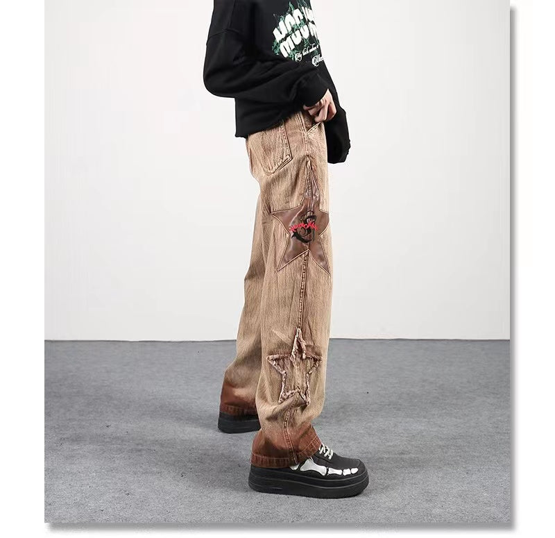 Starred  Jeans