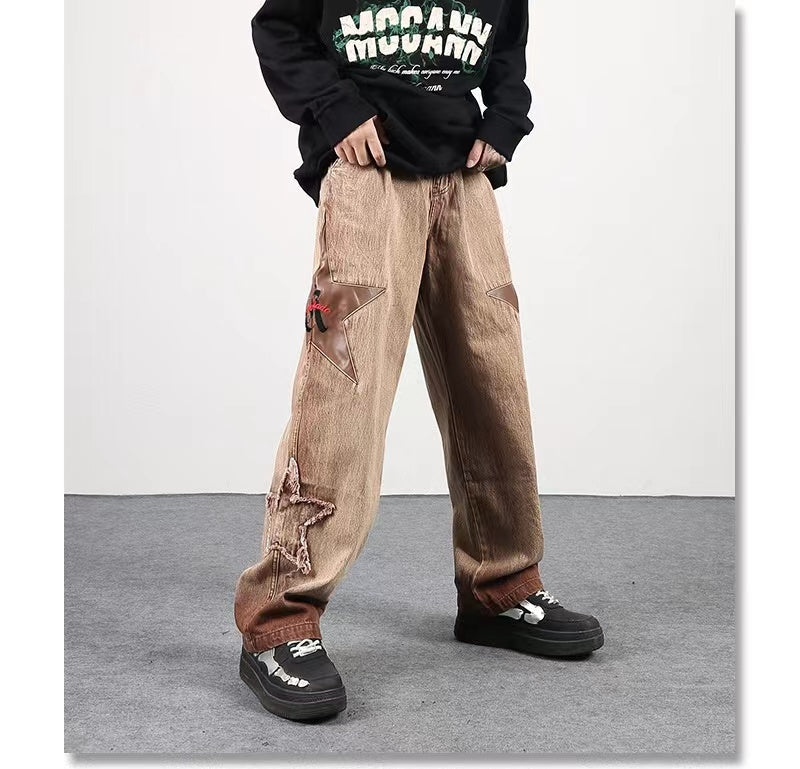 Starred  Jeans