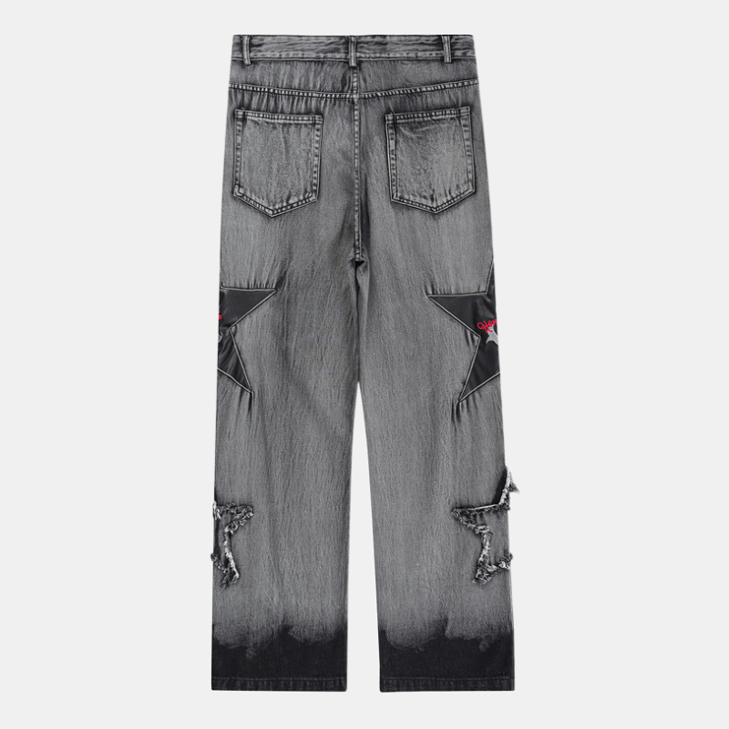 Starred  Jeans