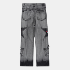 Starred  Jeans