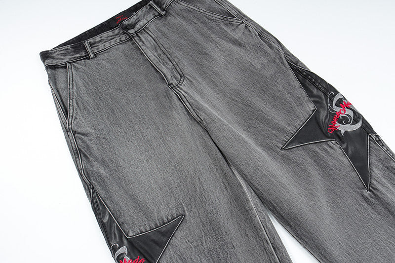 Starred  Jeans