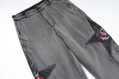 Starred  Jeans