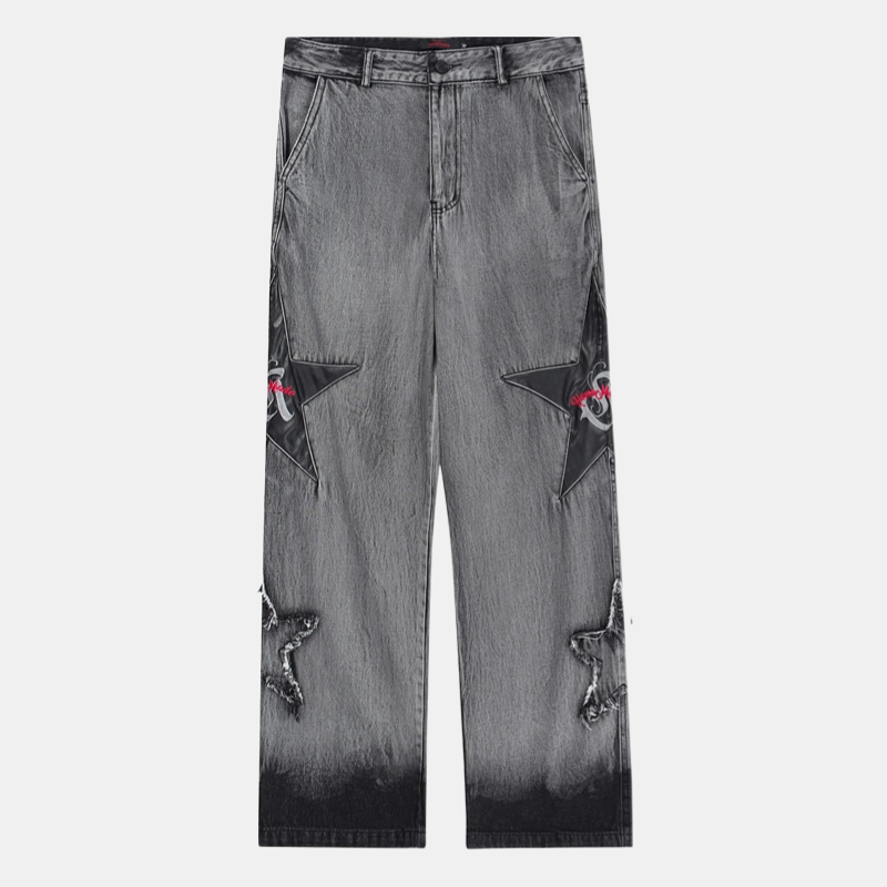 Starred  Jeans