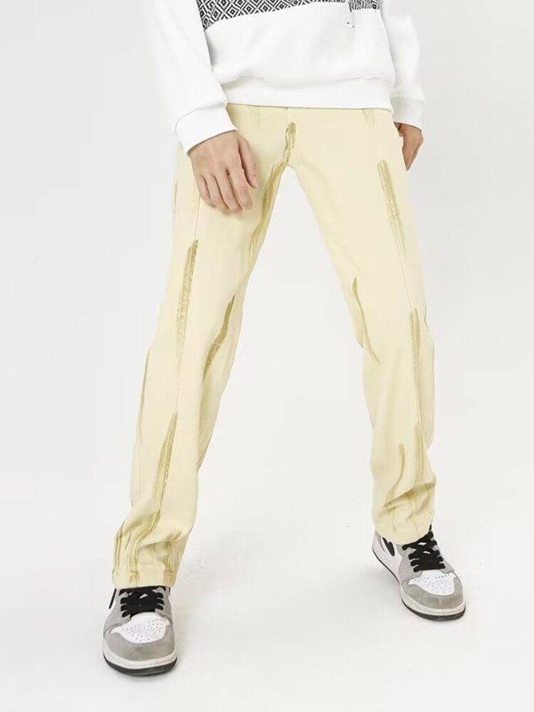 Striped  Jeans