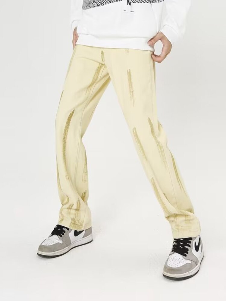 Striped  Jeans