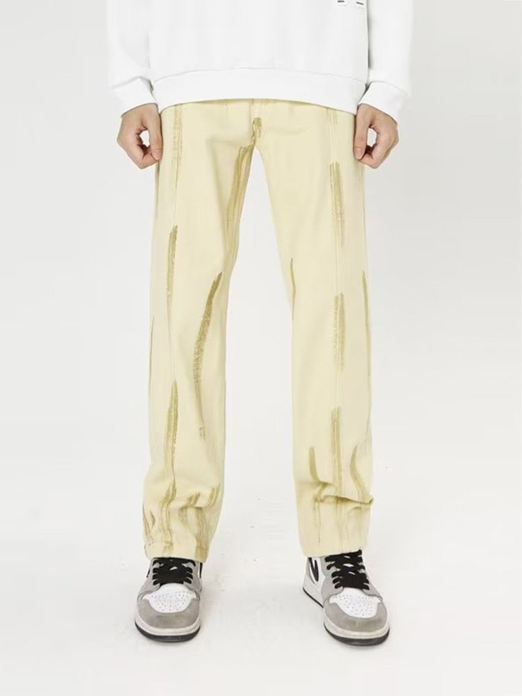Striped  Jeans