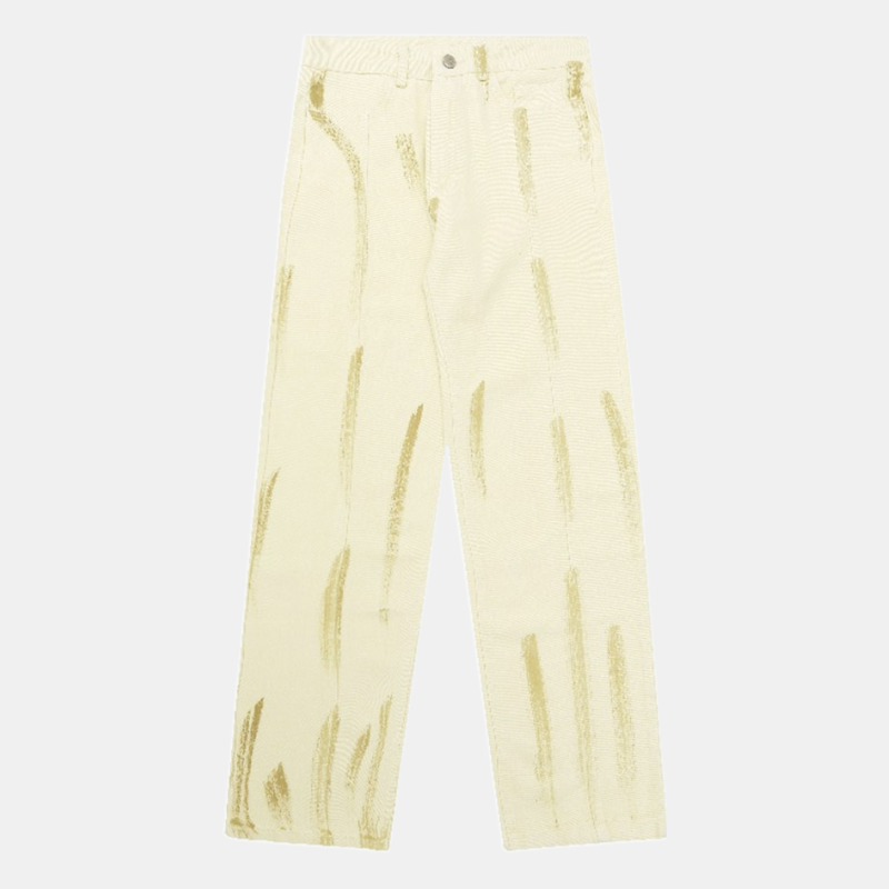 Striped  Jeans