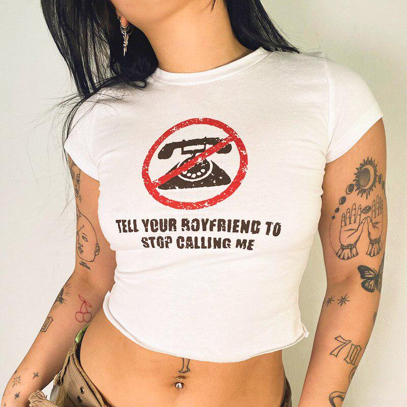 Sag es deinem Freund Crop Top