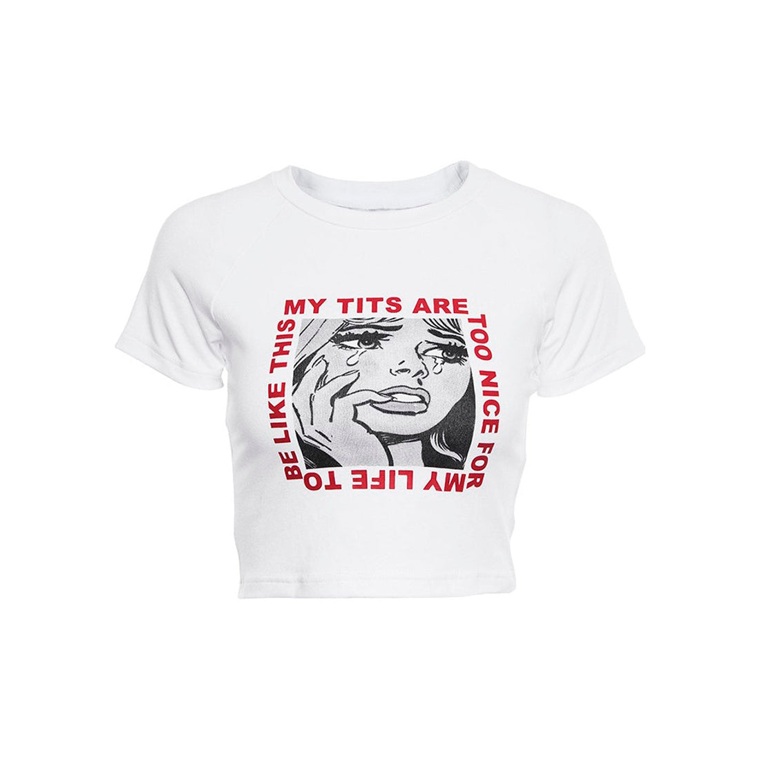 Zu schönes Crop-T-Shirt 